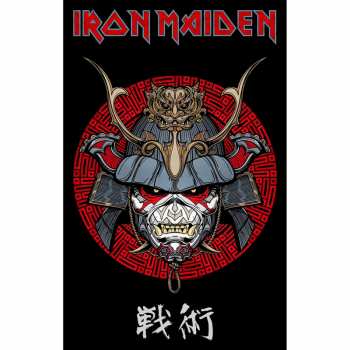 Merch Iron Maiden: Textil-Poster Senjutsu Samurai Eddie