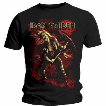 Merch Iron Maiden: T-Shirt Benjamin Breeg Red Graphic 
