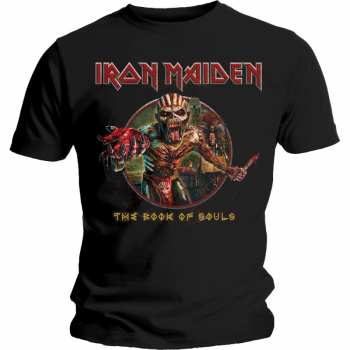 Merch Iron Maiden: T-Shirt Book Of Souls Eddie Circle 