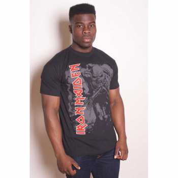 Merch Iron Maiden: T-Shirt Hi-contrast Trooper 