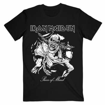 Merch Iron Maiden: T-Shirt Piece Of Mind Mono Eddie