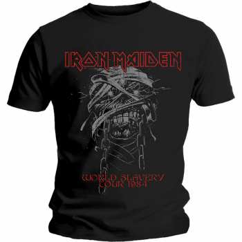 Merch Iron Maiden: T-Shirt World Slavery 1984 Tour 