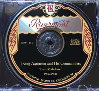 CD Irving Aaronson And His Commanders: Let's Misbehave (1926-1928)