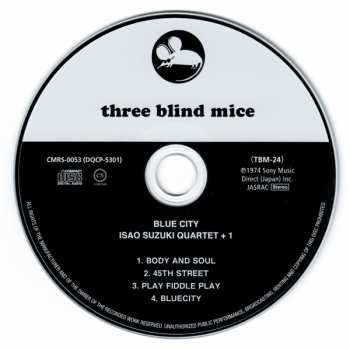 CD Isao Suzuki Quartet: Blue City