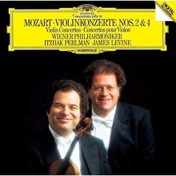 Album Itzhak Perlman: Mozart: Violin Concertos Nos 2 & 4