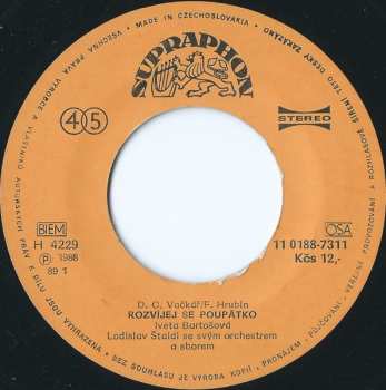 SP Iveta Bartošová: Rozvíjej Se Poupátko / Prosím Vás