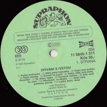 LP Iveta Bartošová: Zpívání S Ivetou