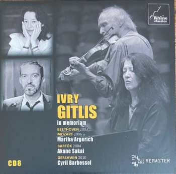 9CD/Box Set Ivry Gitlis: In Memoriam / Inédits Et Introuvables