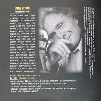 9CD/Box Set Ivry Gitlis: In Memoriam / Inédits Et Introuvables