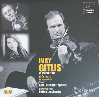 9CD/Box Set Ivry Gitlis: In Memoriam / Inédits Et Introuvables