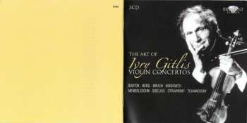 3CD/Box Set Ivry Gitlis: The Art Of Ivry Gitlis Violin Concertos