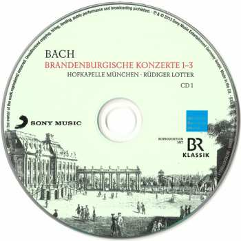 2CD Johann Sebastian Bach: Brandenburgische Konzerte  1 - 6