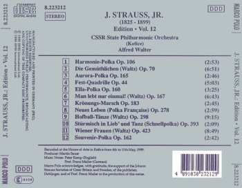 CD Johann Strauss Jr.: J. Strauss, Jr.:  Edition • Vol. 12