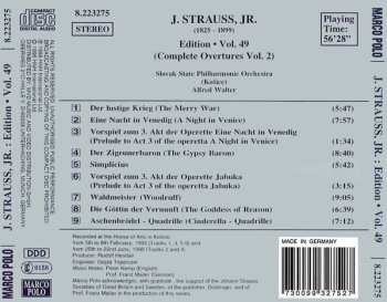 CD Johann Strauss Jr.: J. Strauss, Jr.:  Edition • Vol. 49 (Complete Overtures Vol. 2)