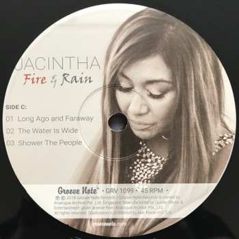 2LP Jacintha: Fire & Rain