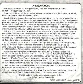 CD Jack Bon: Mixed Blues