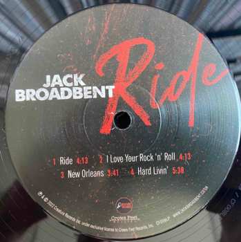 LP Jack Broadbent: Ride