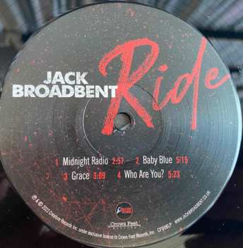 LP Jack Broadbent: Ride