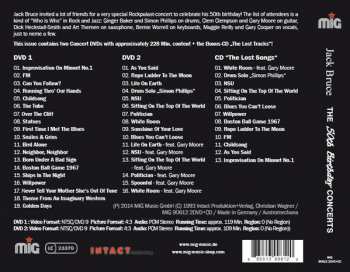 CD/2DVD Jack Bruce: Rockpalast: The 50th Birthday Concerts