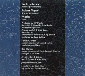 CD Jack Johnson: Brushfire Fairytales