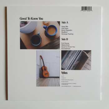 LP Jack M. Senff: Good To Know You