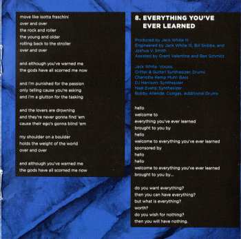 CD Jack White: Boarding House Reach DIGI