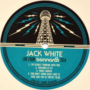 3LP/DVD/Box Set Jack White: Live From Bonnaroo 2014 CLR | LTD