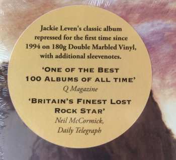 2LP Jackie Leven: The Mystery Of Love Is Greater Than The Mystery Of Death LTD | CLR