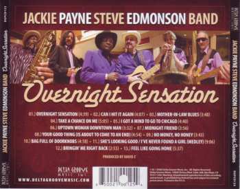 CD Jackie Payne Steve Edmonson Band: Overnight Sensation