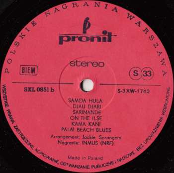 LP Jackie Sprangers: Hawaii Parade