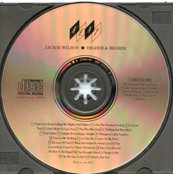 CD Jackie Wilson: Higher & Higher: 18 Soul Sensations