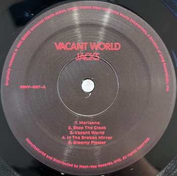 LP Jacks: Vacant World = ジャックスの世界
