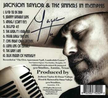CD Jackson Taylor & The Sinners: In Memphis