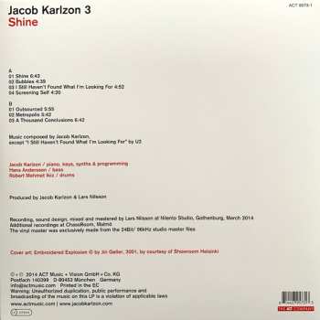 LP Jacob Karlzon Trio: Shine