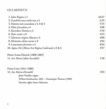 3CD/Box Set Cappella Mediterranea: Motetti - Madrigali - Chansons