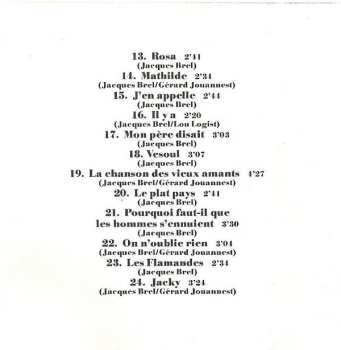 CD Jacques Brel: De 24 Grootste Successen
