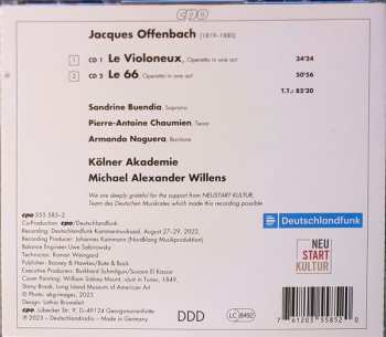 2CD Jacques Offenbach: Le Violoneux; Le 66