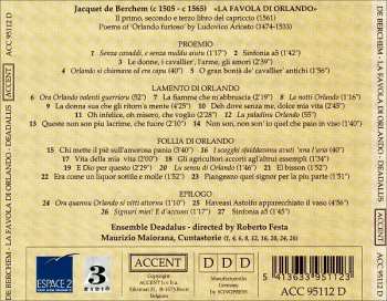 CD Ensemble Daedalus: La Favola Di Orlando