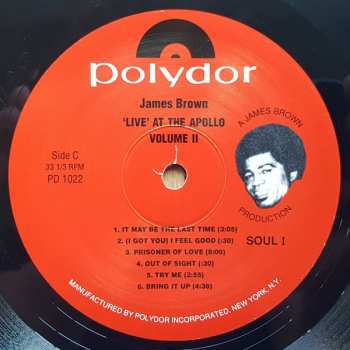 2LP James Brown & The Famous Flames: Live At The Apollo Volume II