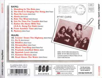 CD James Gang: Bang / Miami