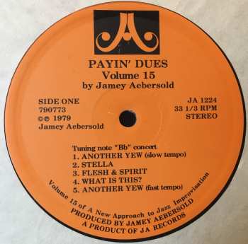 LP Jamey Aebersold: Payin' Dues