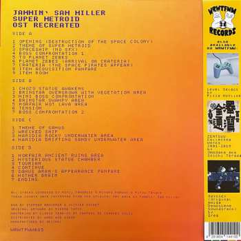 2LP Jammin' Sam Miller: Super Metroid OST Recreated CLR | LTD