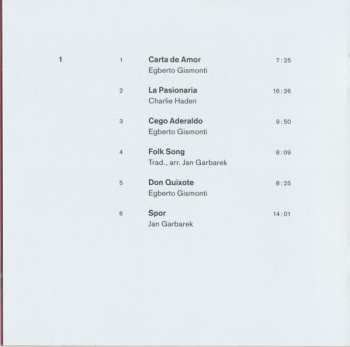 2CD Charlie Haden: Carta De Amor