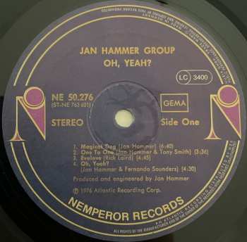 LP Jan Hammer Group: Oh, Yeah?