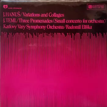 Jiří Teml: Variations And Collages / Three Promenades (Small Concerto For Orchestra 