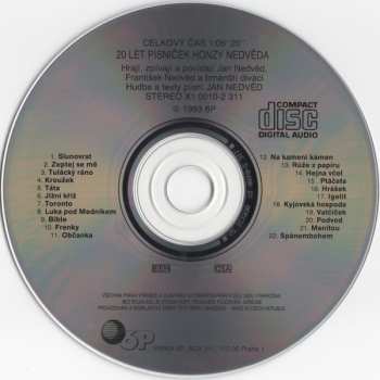 CD Jan Nedvěd: 20 Let Písniček Honzy Nedvěda