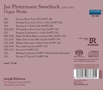 SACD Jan Pieterszoon Sweelinck: Organ Works