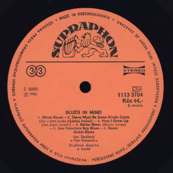 LP Michal Pavlíček: Blues In Mind