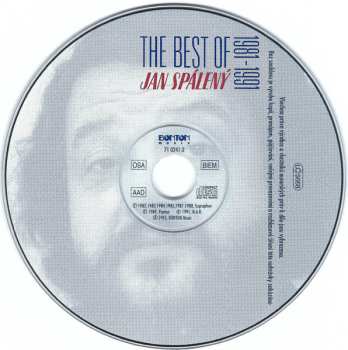 CD Jan Spálený: The Best Of Jan Spálený 1981-1991