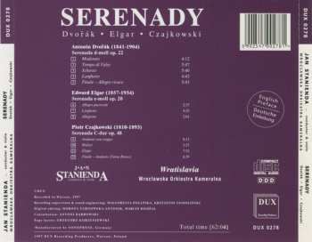 CD Jan Stanienda: Serenady - Dvorák * Elgar * Czajkowski